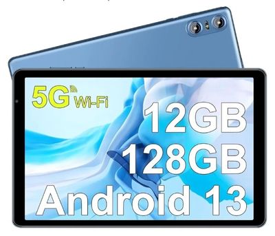 a close up of a tablet computer with the text 5g wifi on it