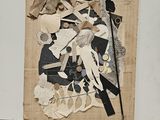 une photo d'une œuvre d'art accrochée au mur