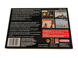 a back cover of a video game with a picture of a man on a skateboard