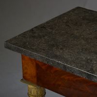 Console en acajou et placage d’acajou reposant sur deux pied… (photo 6)