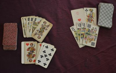 Deux jeux : Industrie GLUCK UNION Type B 54/54 cartes début …