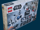 a lego star wars set in the box on the table