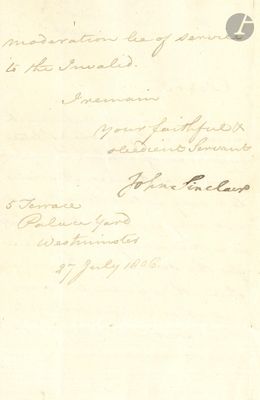 une vieille lettre écrite à l'encre noire sur une feuille blanche