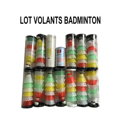 volants de badminton neufs (12 boïtes de 6 + 1 boîte …