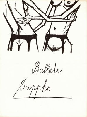 Bernard Buffet (1928-1999) - Ballade Sappho, Lithographie or…