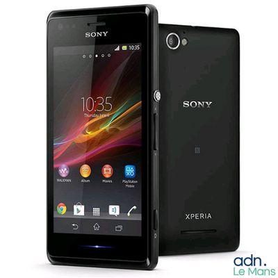 Téléphone portable Sony Xperia M Noir 4GB - Fonctionnel - Et…
