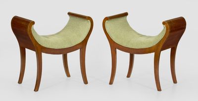 pair of art deco chairs in walnut and green upholstered upholstered upholstered upholstered upholstered upholstered upholstered uphol