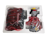 a picture of a plastic tray with wires and wires in it