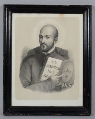 portrait of a man holding a book in his right hand