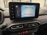 a car dashboard with a gps device on it