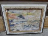 a picture of a painting hanging on a wall