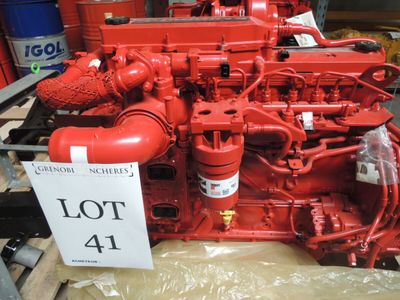 1 moteur neuf CUMMINS QSB 6.7 220 rouge n° 22574959 de 2022