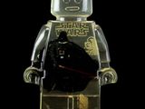 a lego star wars figure that is sitting on a table