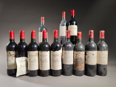 plusieurs bouteilles de vin sont alignées sur une table