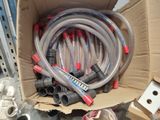 a box with a bunch of hoses inside of it