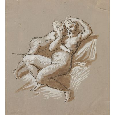 Ecole Italie DU Nord Vers 1800