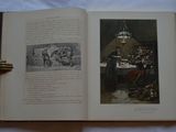 an open book with a picture of a man in a military uniform