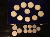 a picture of a box of coins on a table