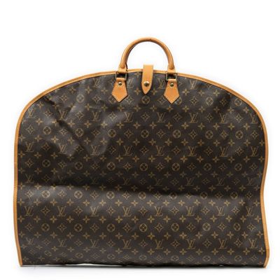 LOUIS VUITTON - HOUSSE de vêtement en toile Monogram marron …