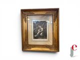 a picture of a painting hanging on the wall
