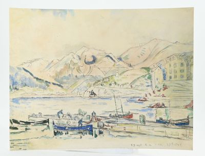 Dans le goût de SIGNAC Paysage
