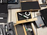 many different types of electronic devices in a case
