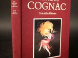 la couverture du livre *Le Livre du Cognac*, sur laquelle figure l'image d'une femme en