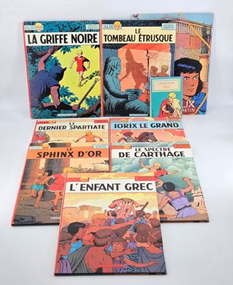 six livres pour enfants en français, en français et en langue française