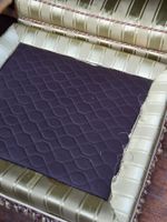 Paire de méridiennes avec 2 poufs. (photo 4)