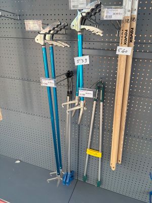 a lot of tools that are on display in the store