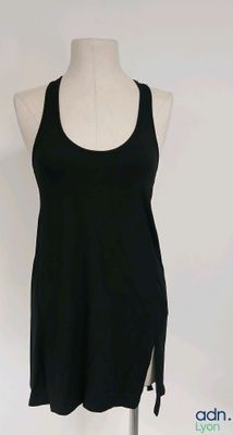 AF CASUAL - Robe courte fendue en modal - Taille 38 - Modèle…