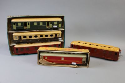 JEP « O » : Cinq voitures dont 2ème classe - Postes et Télég… - Photo 1