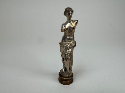 Sceau à cacheter en bronze argenté à l'effigie de la Vénus d… - Photo 1
