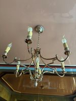 Suspension en métal à 7 bras de lumière, de couleur argentée… (photo 3)