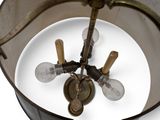 a picture of a light fixture with five bulbs on it