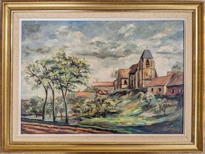 Mariel MARTINUEZ (?) "Paysage"