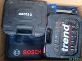 a box with tools in it that are in the box