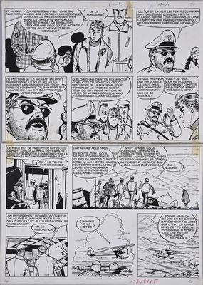 an image of a comic strip with an image of a man in a hat
