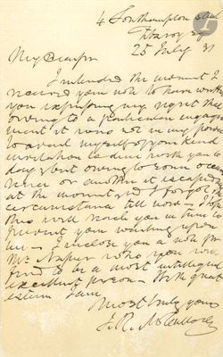 gros plan d'une lettre écrite à la main sur un morceau de papier