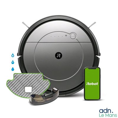 Robot aspirateur - IROBOT - Roomba Combo R113 - Retour SAV v…