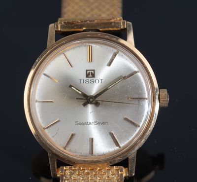 TISSOT, Seastar Seven, Montre bracelet d'homme à boitier ron…