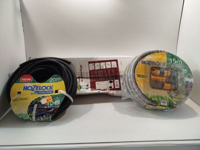 Lot de 3 - HOZELOCK STAR JARDIN - Tuyaux arrosage 15m et 20m…