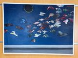 une image d'un tableau sur le mur d'un bâtiment