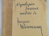 an old book with writing on it sitting on a table