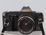 a camera that is sitting on top of a box