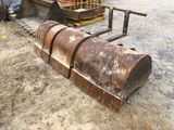 a large piece of machinery that is sitting on the ground