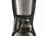 gros plan d'une cafetière sur fond blanc