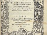 un vieux livre avec l'image d'un homme et d'une femme