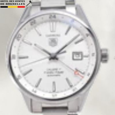 a close up of a watch on a white background
