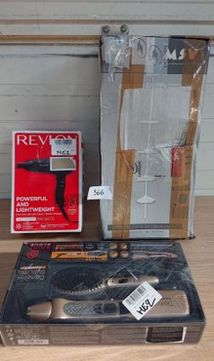 lot de 3 articles composé de : 1 Coffret lisseur vapeur Deme…